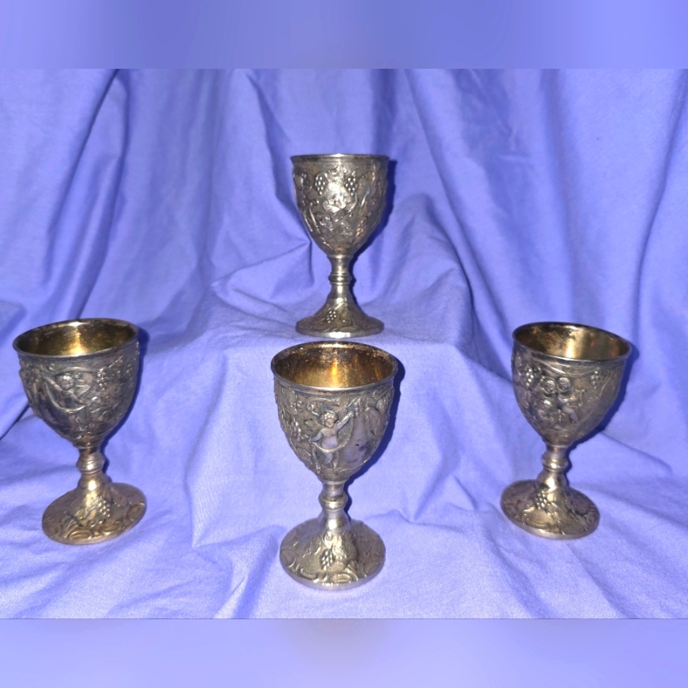 Vintage Corbell & Co Cordial Goblets